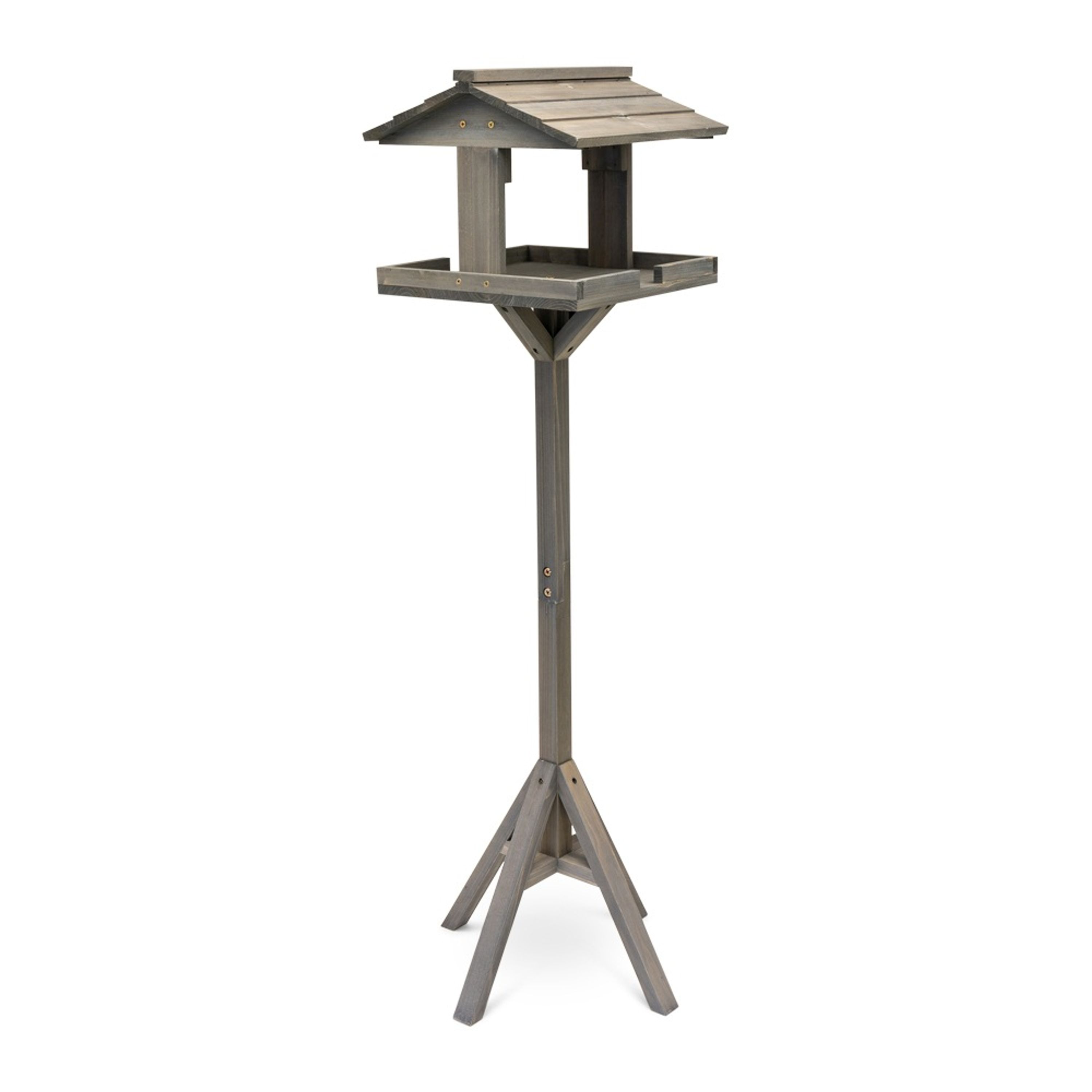 Gifts4Nature Futterhaus für Gartenvögel, grau | Gifts4Nature